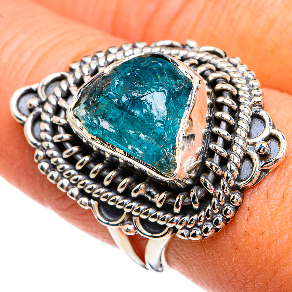 Apatite Rings handcrafted by Ana Silver Co - RING80392