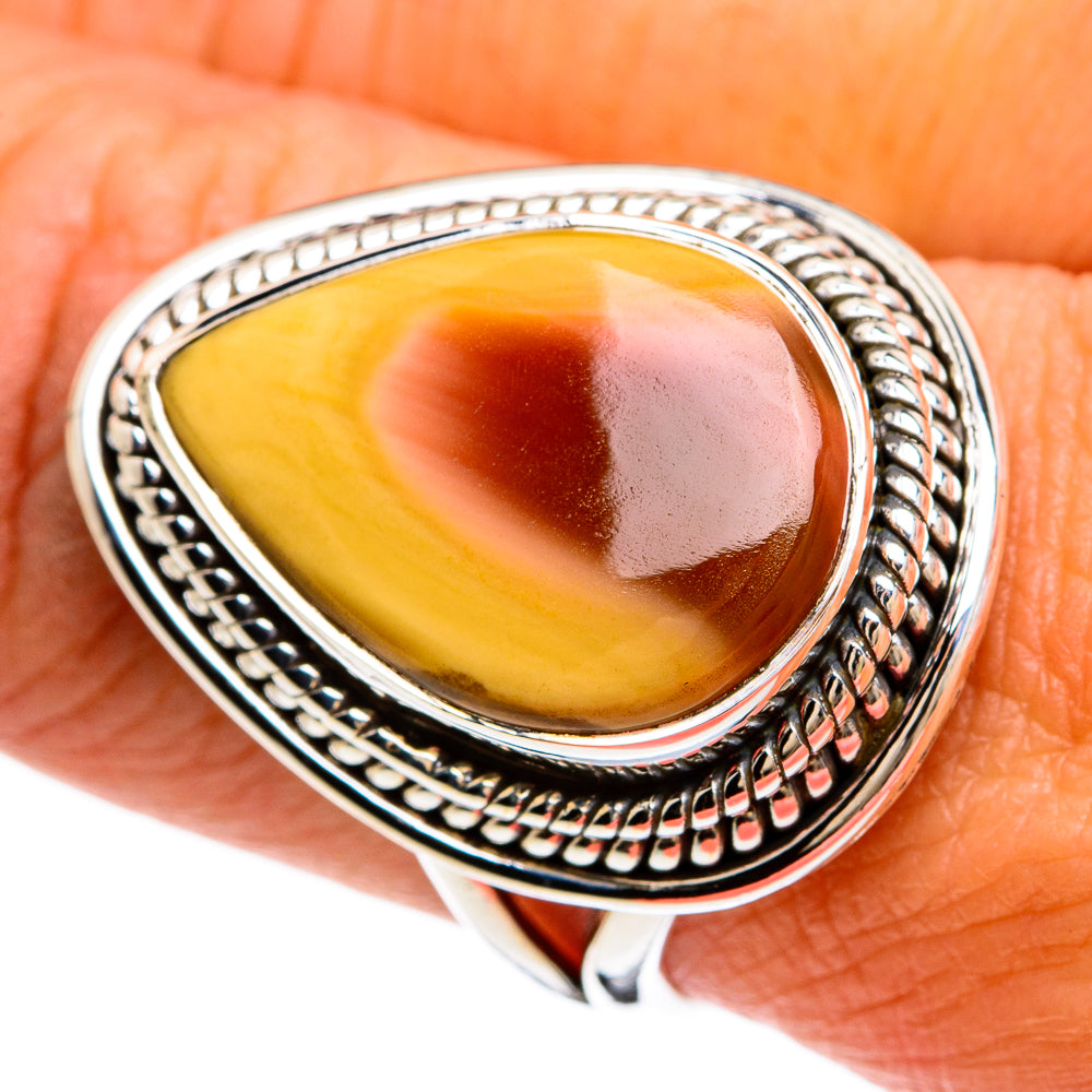 Mookaite Rings handcrafted by Ana Silver Co - RING80398