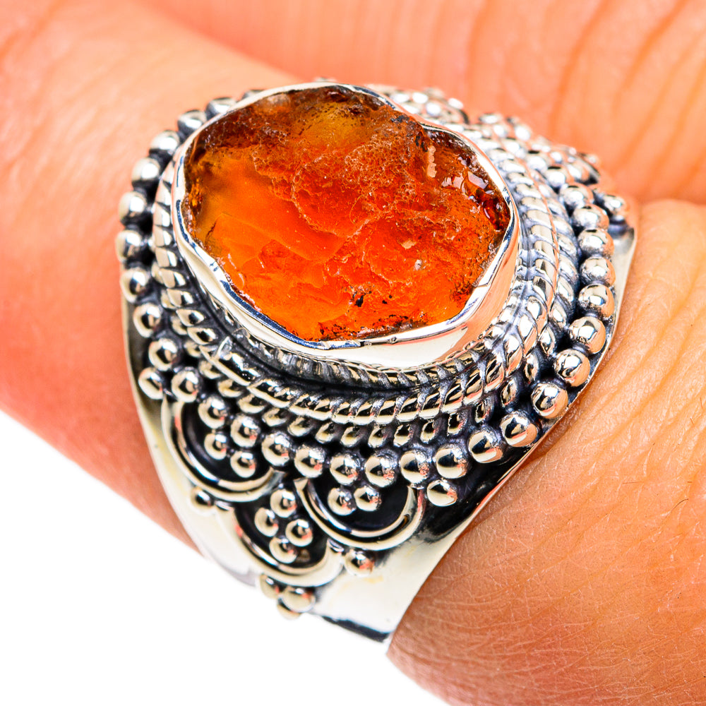 Carnelian Rings handcrafted by Ana Silver Co - RING80400