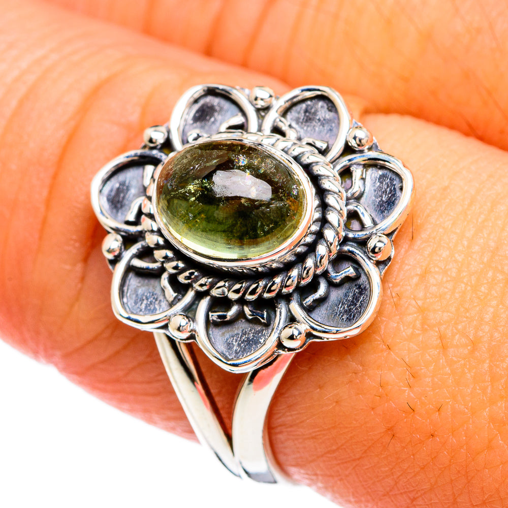 Peridot Rings handcrafted by Ana Silver Co - RING80418