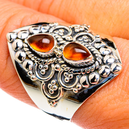 Carnelian Rings handcrafted by Ana Silver Co - RING80425