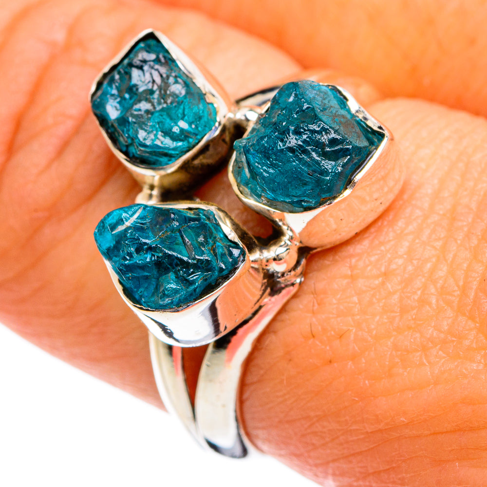 Apatite Rings handcrafted by Ana Silver Co - RING80437