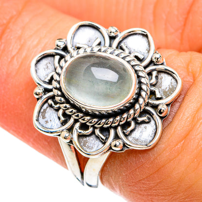 Aquamarine Rings handcrafted by Ana Silver Co - RING80440