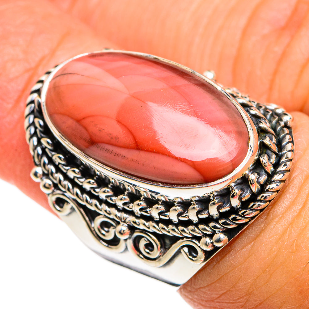 Mookaite Rings handcrafted by Ana Silver Co - RING80446
