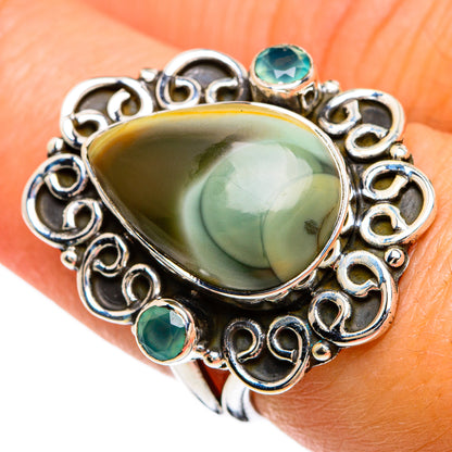 Willow Creek Jasper Rings handcrafted by Ana Silver Co - RING80457