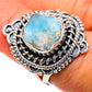 Larimar Rings handcrafted by Ana Silver Co - RING80463