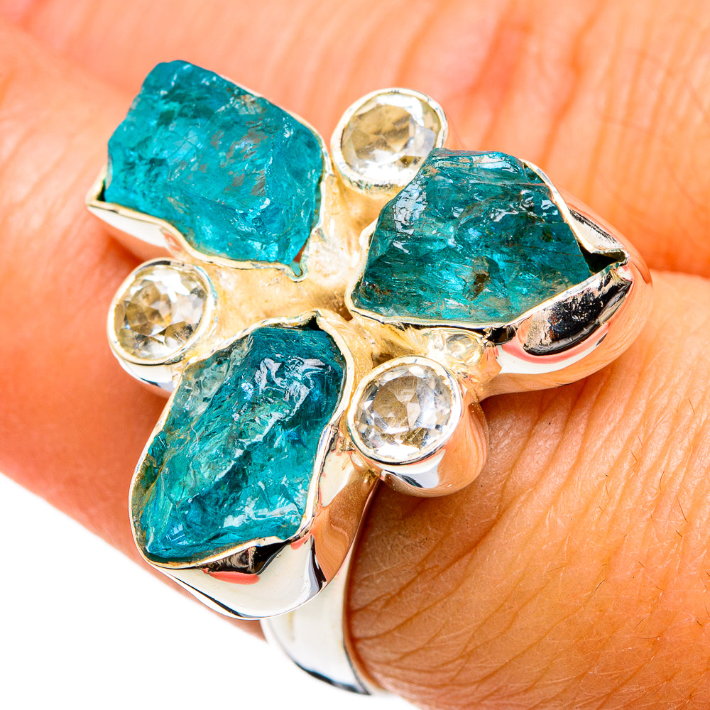 Apatite Rings handcrafted by Ana Silver Co - RING80465