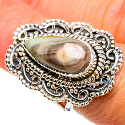 Willow Creek Jasper Rings handcrafted by Ana Silver Co - RING80470
