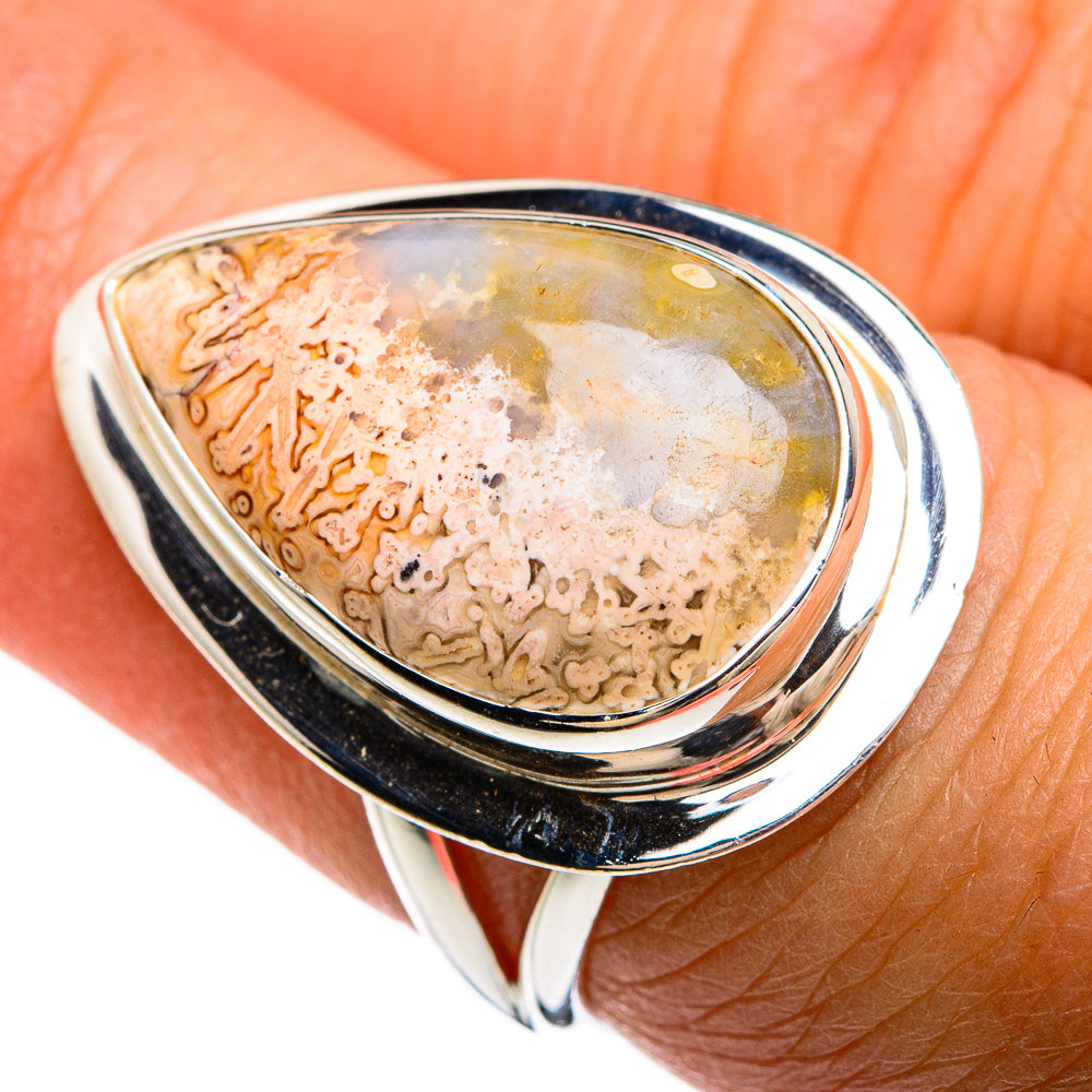 Ocean Jasper Rings handcrafted by Ana Silver Co - RING80471