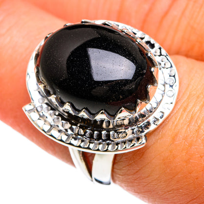 Black Onyx Rings handcrafted by Ana Silver Co - RING80477