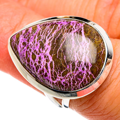 Stichtite Rings handcrafted by Ana Silver Co - RING80497