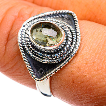 Peridot Rings handcrafted by Ana Silver Co - RING80502