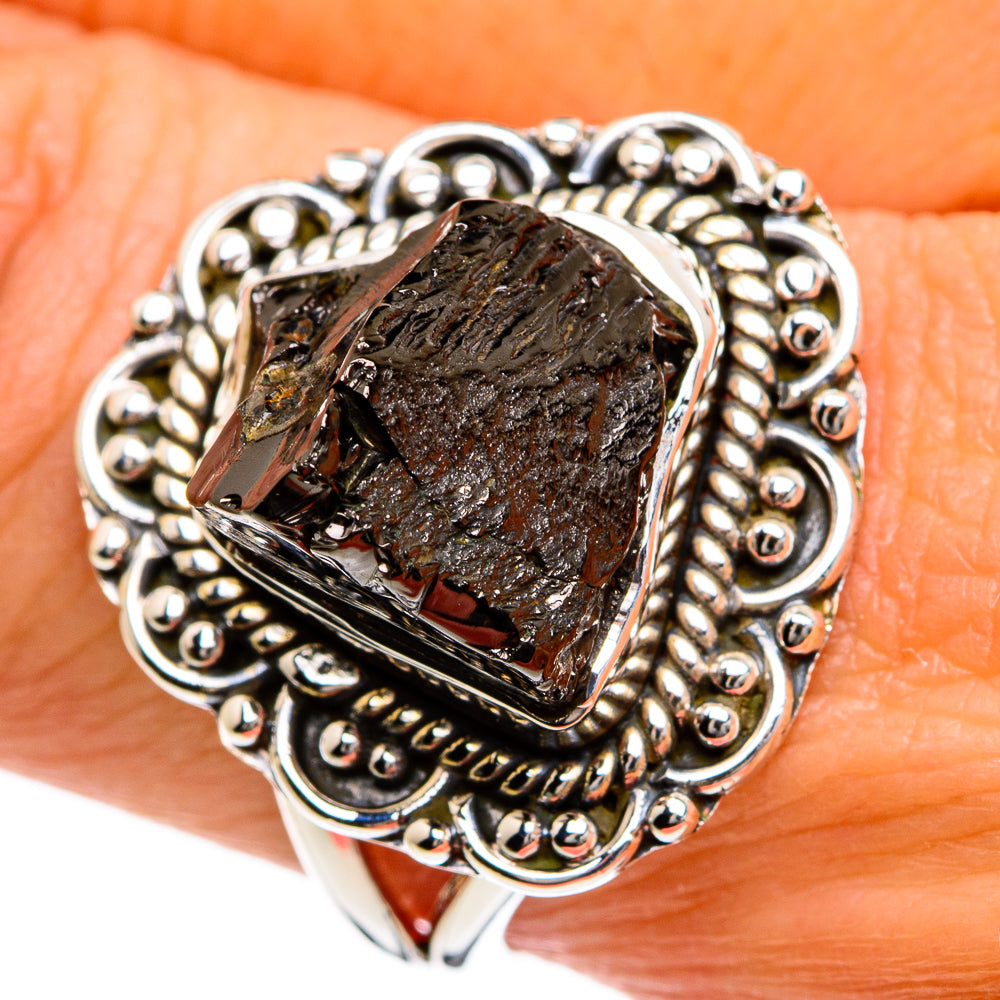 Shungite Rings handcrafted by Ana Silver Co - RING80518