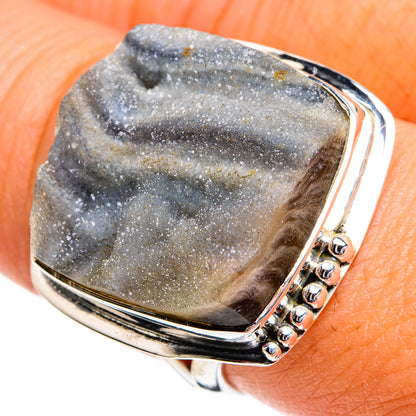 Desert Druzy Rings handcrafted by Ana Silver Co - RING80525