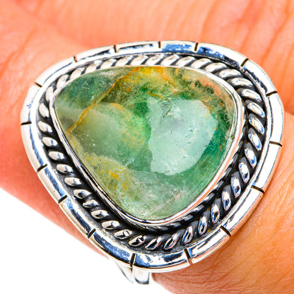 Prehnite Rings handcrafted by Ana Silver Co - RING80540