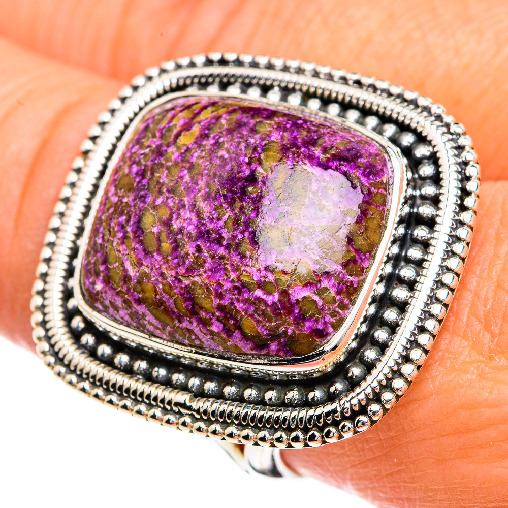 Stichtite Rings handcrafted by Ana Silver Co - RING80550