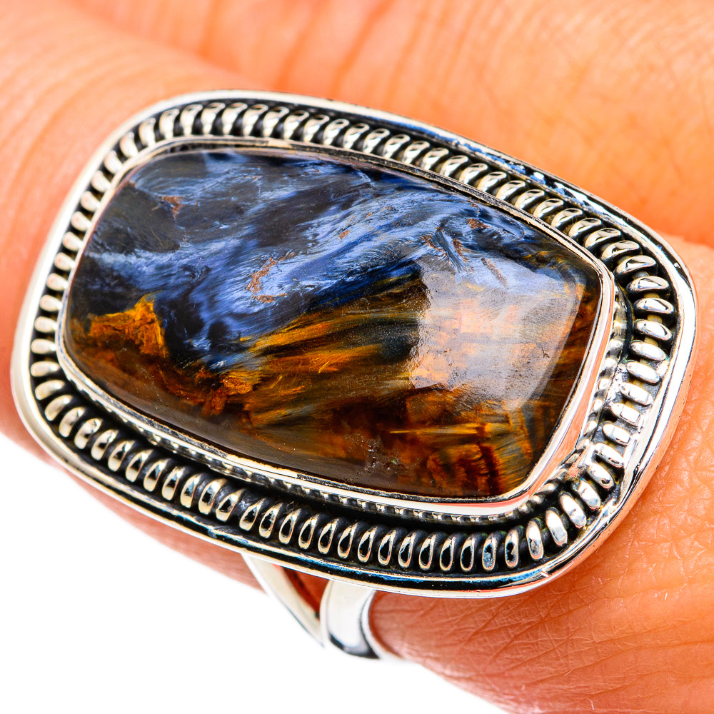 Pietersite Rings handcrafted by Ana Silver Co - RING80555