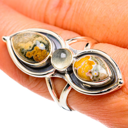 Ocean Jasper Rings handcrafted by Ana Silver Co - RING80561