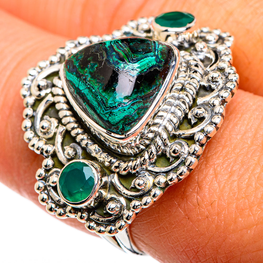 Shattuckite Rings handcrafted by Ana Silver Co - RING80569