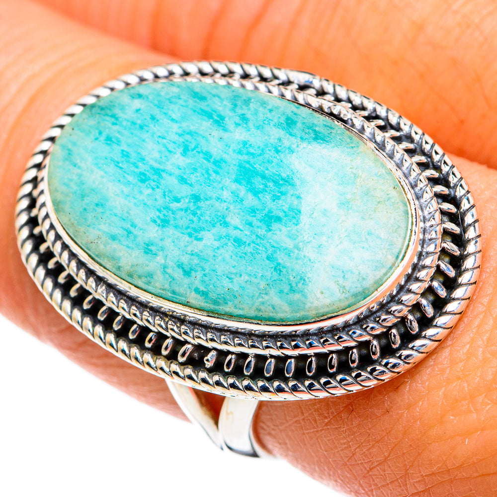Larimar Rings handcrafted by Ana Silver Co - RING80570