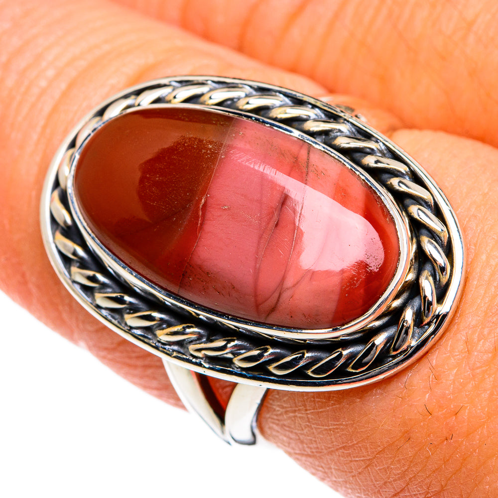 Mookaite Rings handcrafted by Ana Silver Co - RING80581