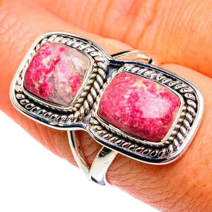 Thulite Rings handcrafted by Ana Silver Co - RING80587