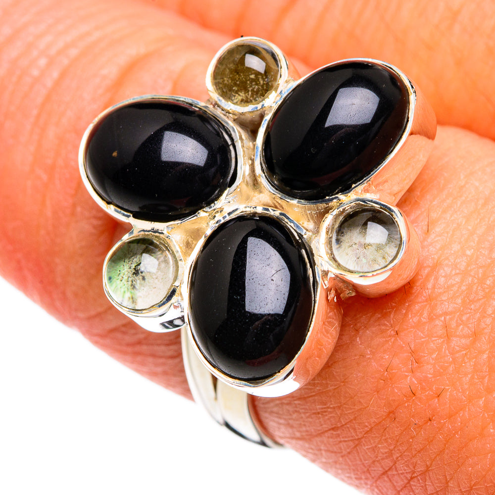 Black Onyx Rings handcrafted by Ana Silver Co - RING80595