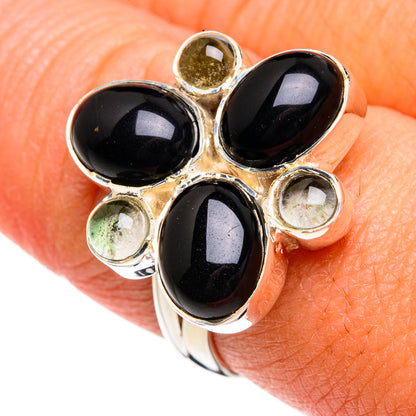Black Onyx Rings handcrafted by Ana Silver Co - RING80595