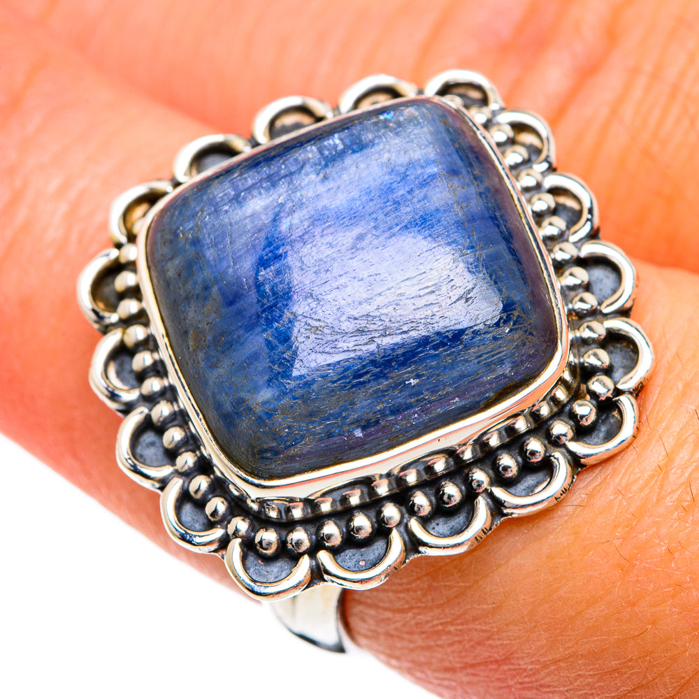 Kyanite Rings handcrafted by Ana Silver Co - RING80611