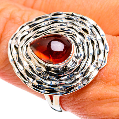 Carnelian Rings handcrafted by Ana Silver Co - RING80620