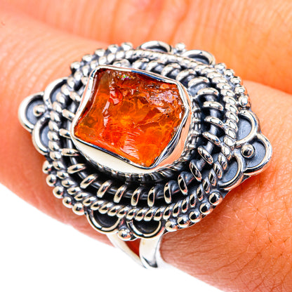 Citrine Rings handcrafted by Ana Silver Co - RING80621