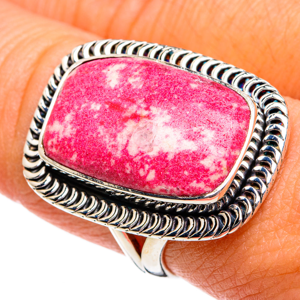 Thulite Rings handcrafted by Ana Silver Co - RING80622