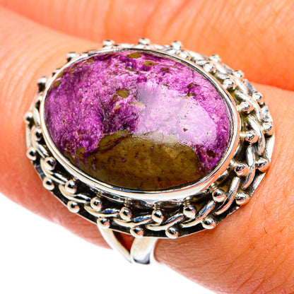 Stichtite Rings handcrafted by Ana Silver Co - RING80627