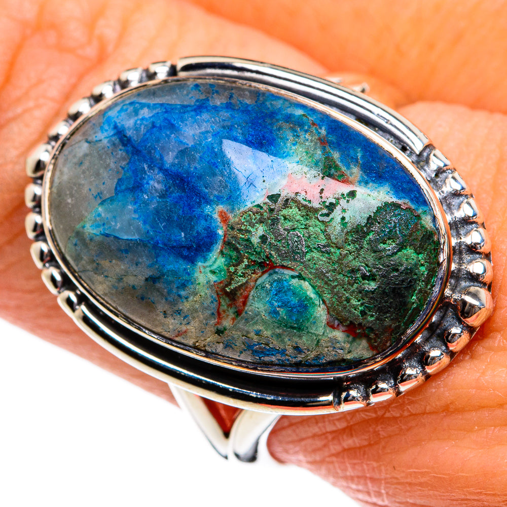 Shattuckite Rings handcrafted by Ana Silver Co - RING80642