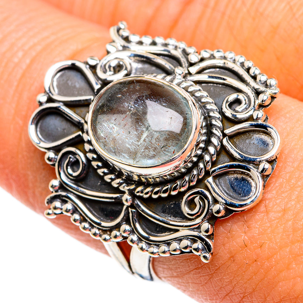 Aquamarine Rings handcrafted by Ana Silver Co - RING80643