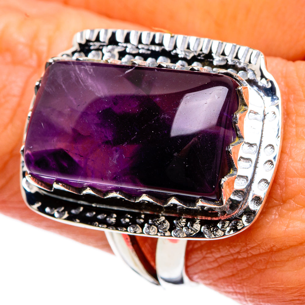 Amethyst Rings handcrafted by Ana Silver Co - RING80658