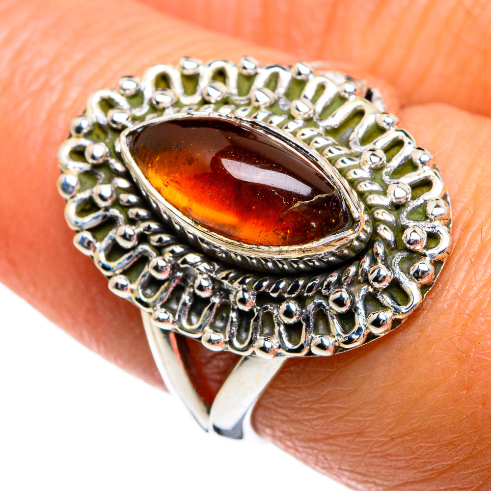 Carnelian Rings handcrafted by Ana Silver Co - RING80681