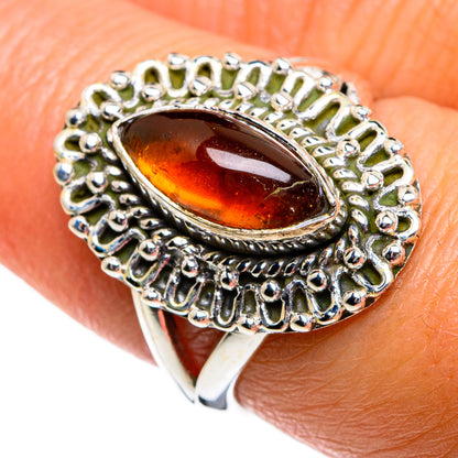 Carnelian Rings handcrafted by Ana Silver Co - RING80681