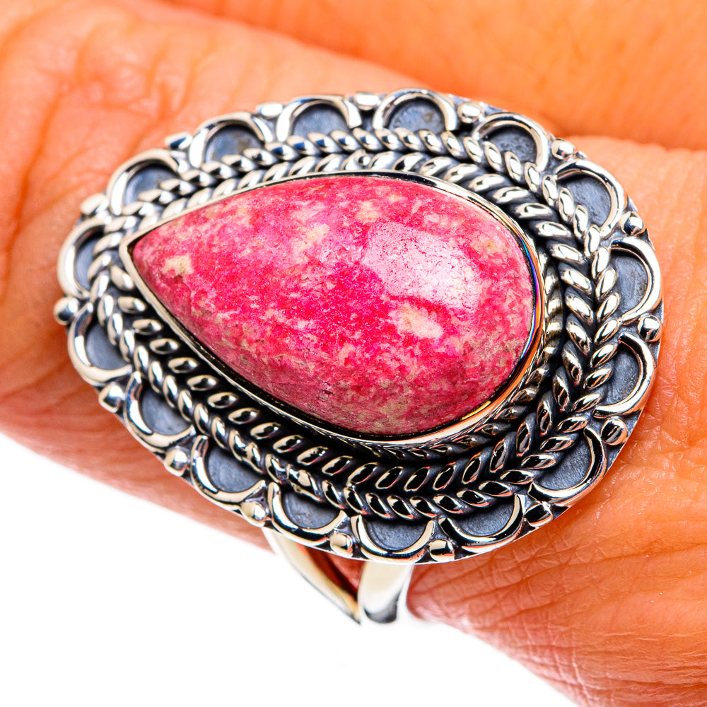 Thulite Rings handcrafted by Ana Silver Co - RING80683