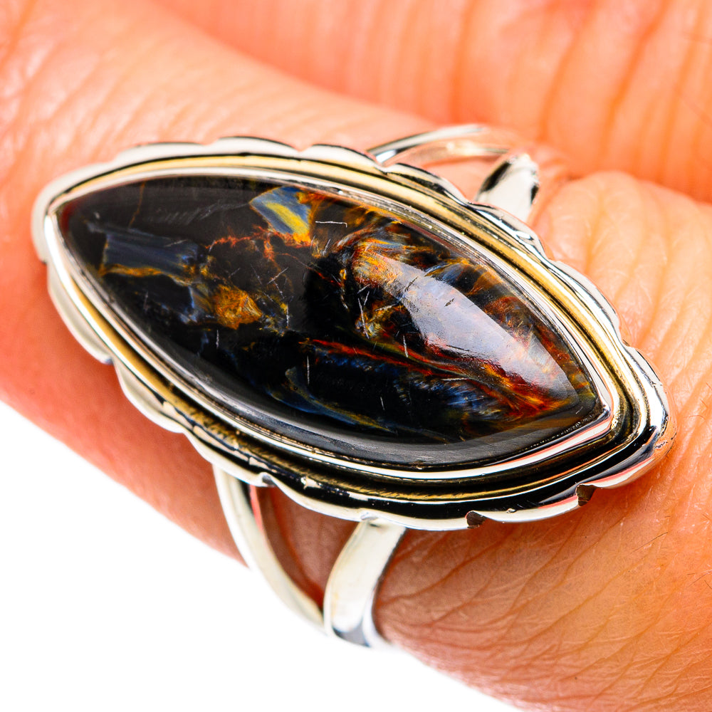 Pietersite Rings handcrafted by Ana Silver Co - RING80689