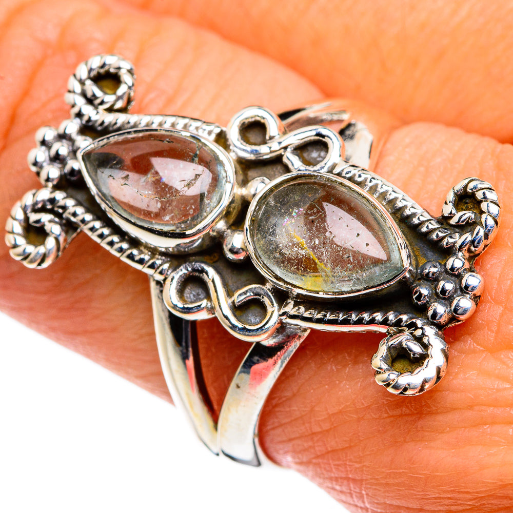 Aquamarine Rings handcrafted by Ana Silver Co - RING80691