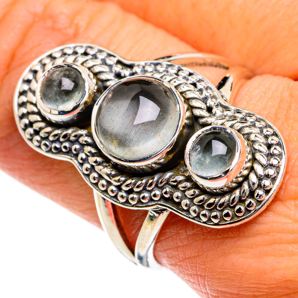 Aquamarine Rings handcrafted by Ana Silver Co - RING80700