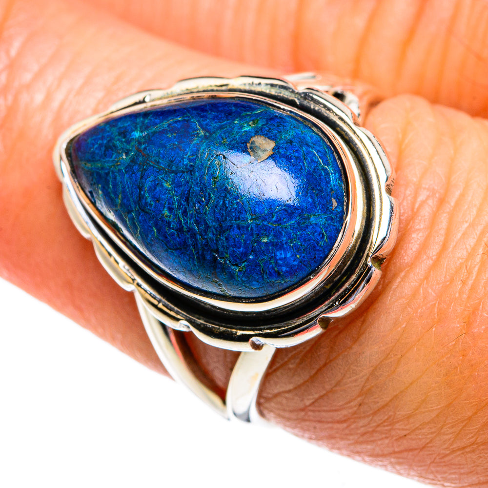 Shattuckite Rings handcrafted by Ana Silver Co - RING80701