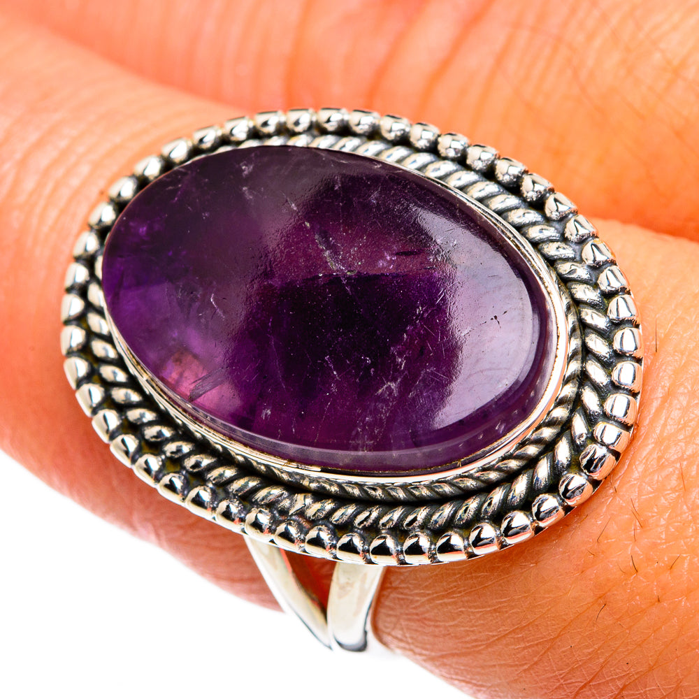 Amethyst Rings handcrafted by Ana Silver Co - RING80713