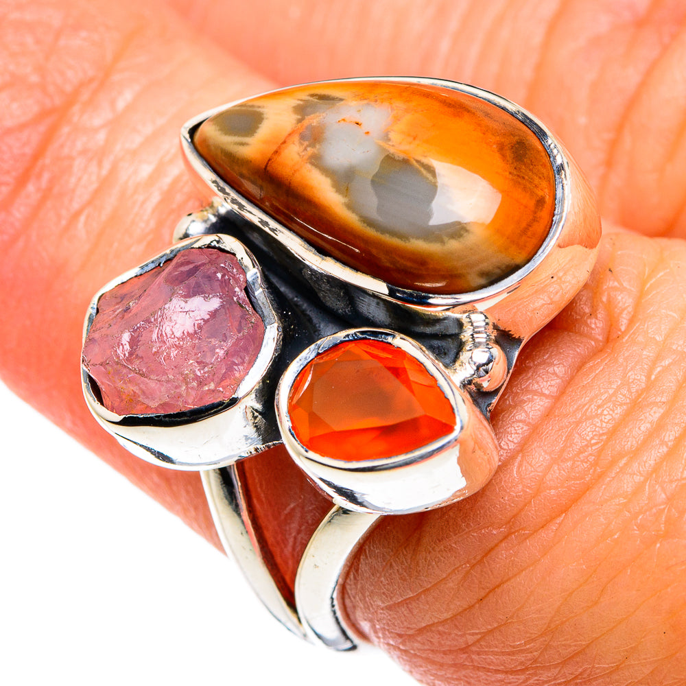 Willow Creek Jasper Rings handcrafted by Ana Silver Co - RING80720