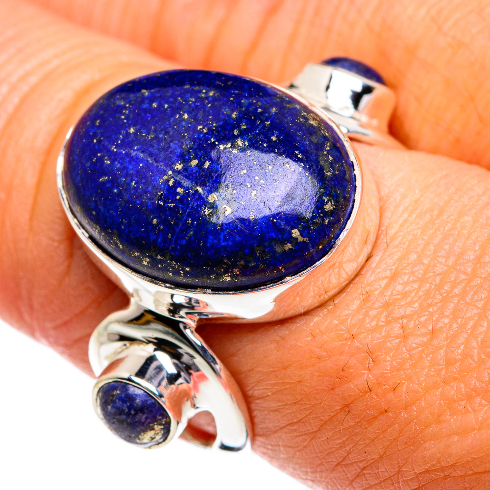 Lapis Lazuli Rings handcrafted by Ana Silver Co - RING80726