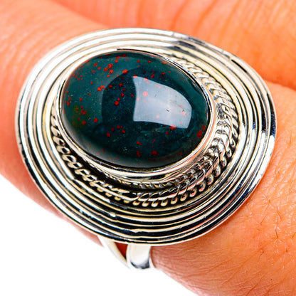 Bloodstone Rings handcrafted by Ana Silver Co - RING80732