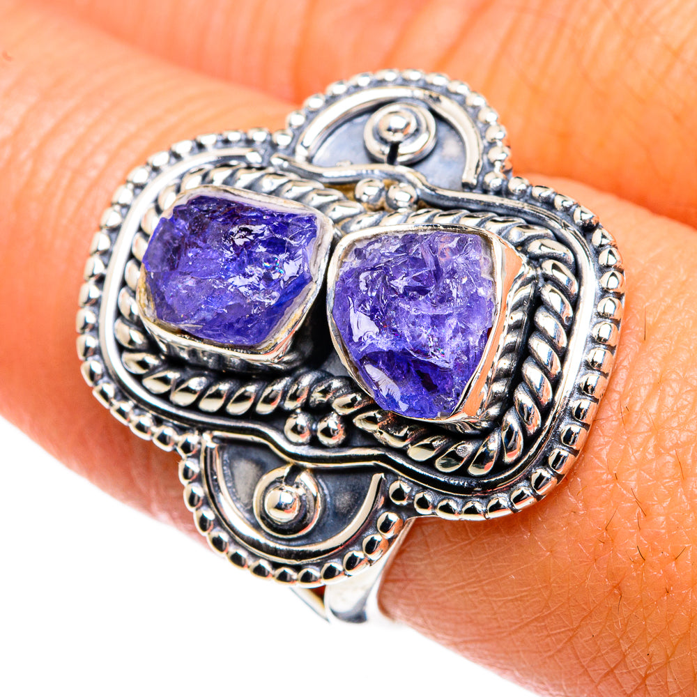 Tanzanite Rings handcrafted by Ana Silver Co - RING80738