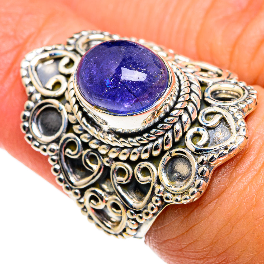 Tanzanite Rings handcrafted by Ana Silver Co - RING80739
