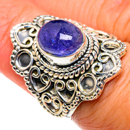 Tanzanite Rings handcrafted by Ana Silver Co - RING80739